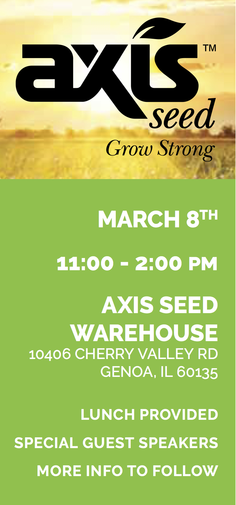 Axis Seed Direct Spring Meeting Axis Seed Direct